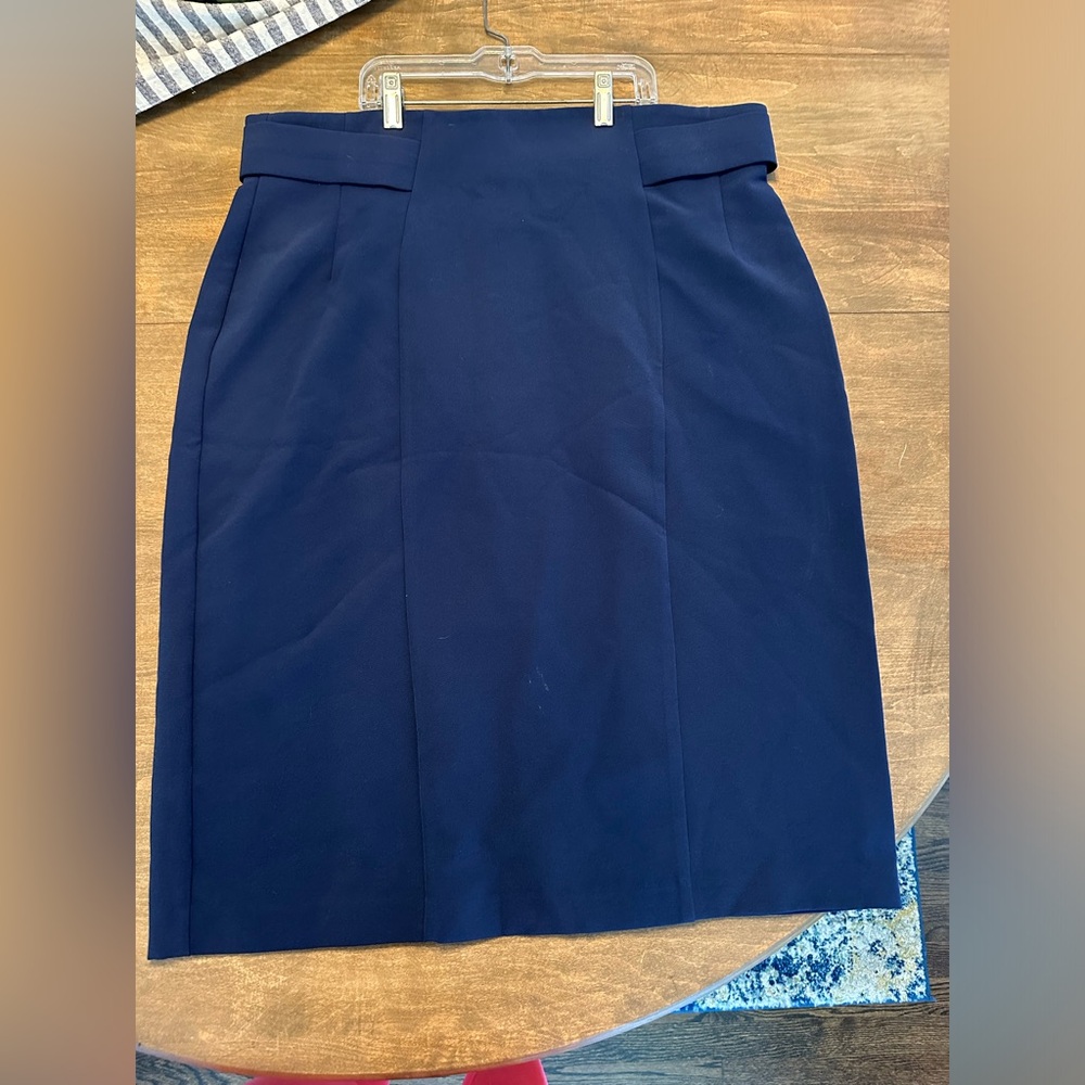 Blue skirt